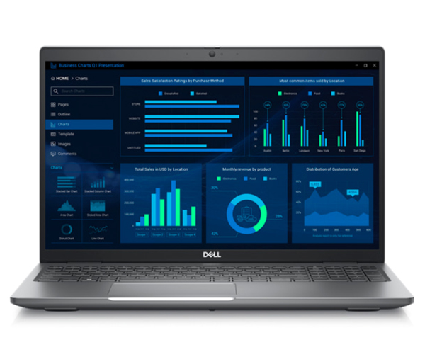 戴尔 Dell Precision 3581 15.6英寸移动工作站笔记本